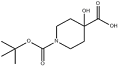 N-BOC-4-羟基哌啶-4-甲酸